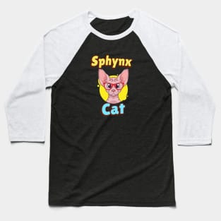 Sphynx Cat Baseball T-Shirt